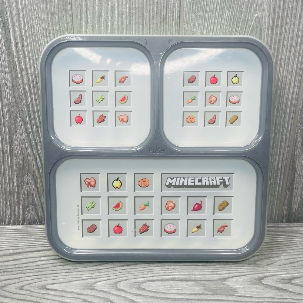 Bento Box Minecraft Lunch Box Zak! Designs Green food catalog video game box